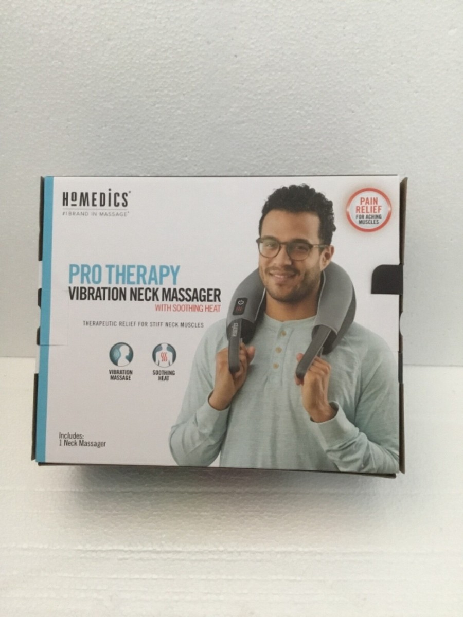 pro therapy vibration neck massager HoMedics Pro Therapy Vibration Neck Massager with Soothing Heat main image 1