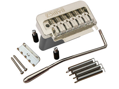 Babicz FCH2PT Original Series 2-Point Tremolo Guitar Bridge, Nickel