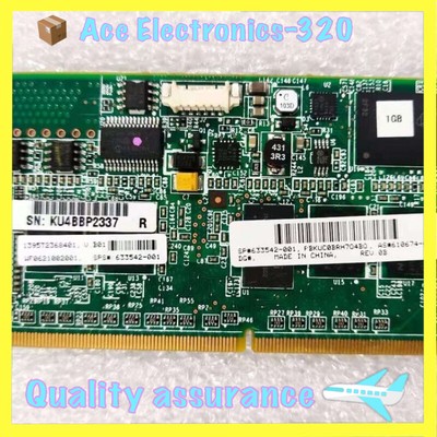  P420i HP Smart Array - 1GB FBWC 633540-001 for DL360p DL380p Gen8