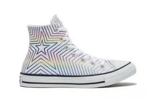 converse high tops white size 6