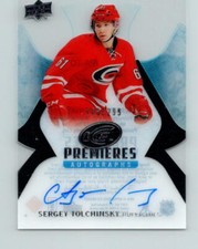 (HCW) 2016-17 UD Ice Ice Premieres Autos Sergey Tolchinsky 108/299 Rookie 07737