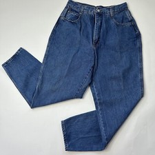 Gitano Vintage 90s Mom Jeans Womens 26 High Waist Tapered Leg Baggy Loose Denim