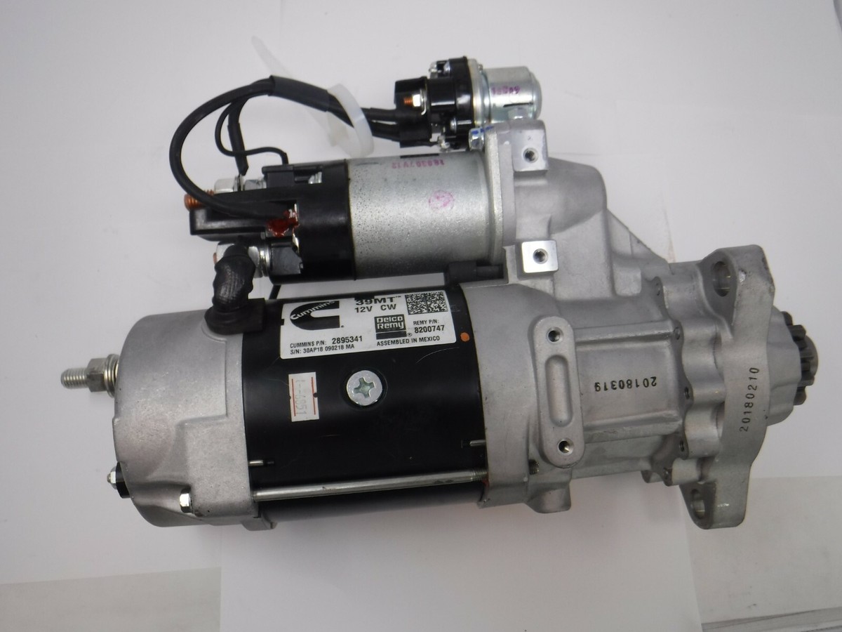 Cummins Electrical Starter Motor 39MT 12V 2895341 (GENUINE