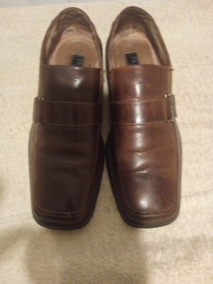 Fratelli Select Mens Brown Leather Loafers Size 10.5 | eBay display picture 3