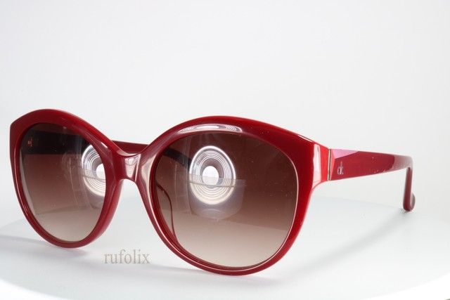 calvin klein red sunglasses