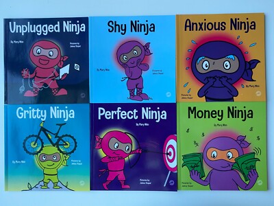 NINJA LIFE HACKS LOT 6~Mary Nhin~PERFECT~MONEY~GRITTY~UNPLUGGED~ANXIOUS~SHY~2019