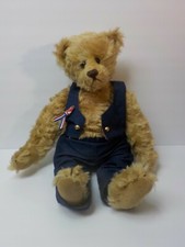 Vintage Knickerbocker 22" Golden Mohair Jointed Collector Bear