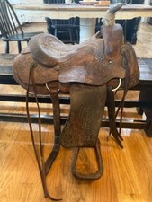 Billy Cook Western Saddle, Real Leather Beaut...
