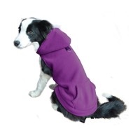 Fleece Dog Hoodies With Pocket Cold Weather Spring Vest Sweatshirt With O-ring Fleece Dog Hoodies With Pocket Cold Weather Spring Vest Sweatshirt With O-ring