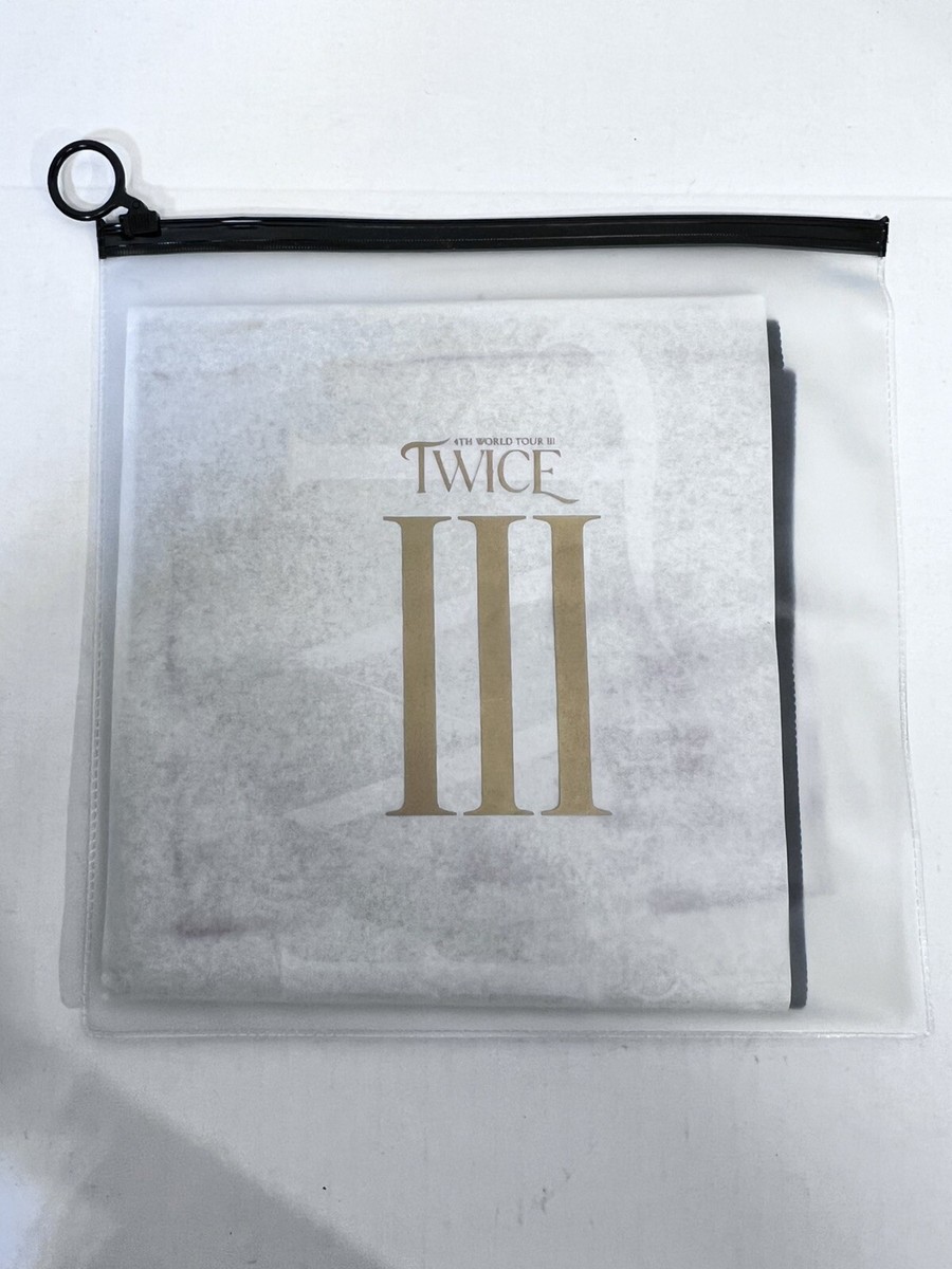 TWICE Photo Slogan/Banner 2021 4th World Tour Ⅲ Official K-POP