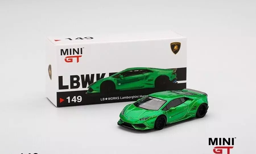 1:64 Mini GT 149 LB WORKS Lamborghini Huracan Ver. 2 Green liberty