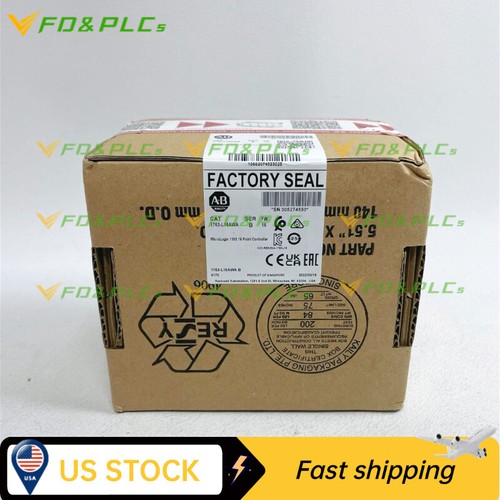 New Sealed 1763-L16AWA MicroLogix 1100 16 Point Controller 1763L16AWA US STOCK - Picture 1 of 3