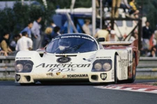 David Hobbs Jo Gartner Guy Edwards Fitzpatrick Porsche 956 B 1985 Old Photo 1