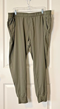 The North Face Aphrodite Joggers Pants Women's Nylon Hiking Olive XXL Outdoor