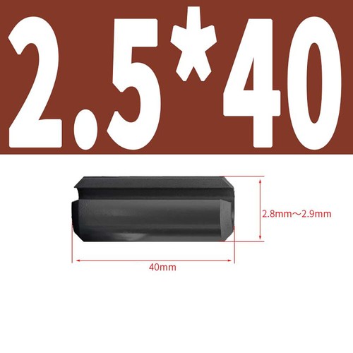 Black Spring Pins Split Tension Roll Pin 65 Mn steel M1.5 M2 M2.5 M3 M4 M5-M12 - Picture 49 of 156
