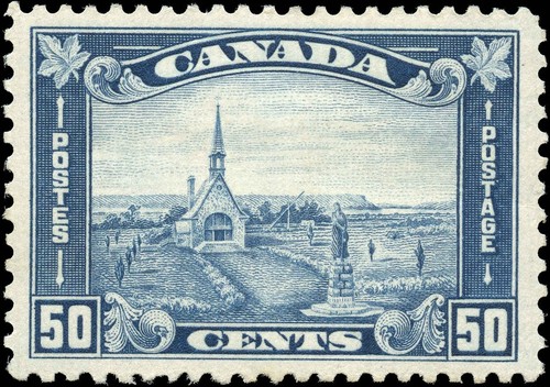 Canada Mint H VF 50c Scott #176 1930 King George V Arch-Leaf Stamp - Picture 1 of 2