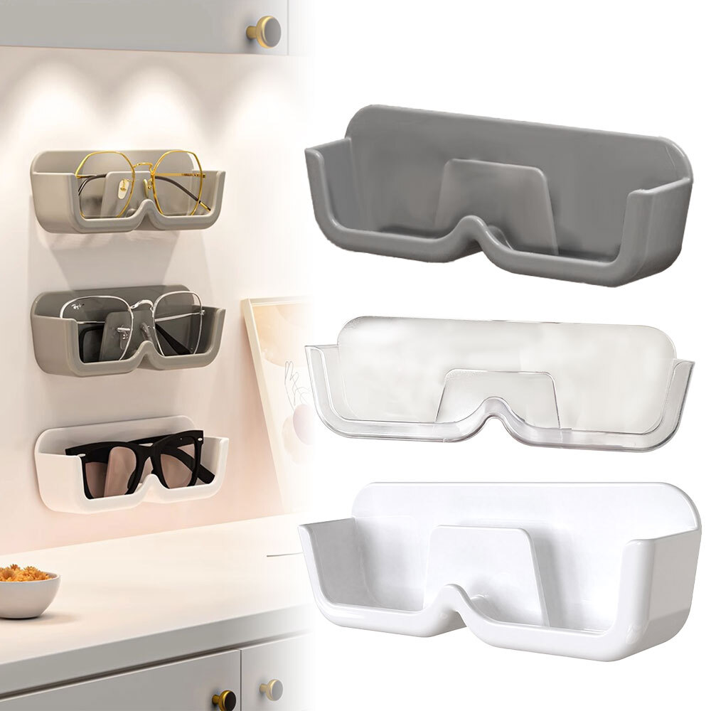 Wall Mounted Glasses Holder Sunglass Organizer Eyeglasses Display