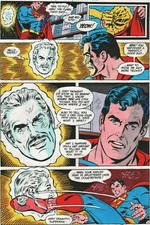 SUPERMAN 392 HAND COLORED COMIC PRODUCTION ART ADRIENNE ROY CURT SWAN PG 3