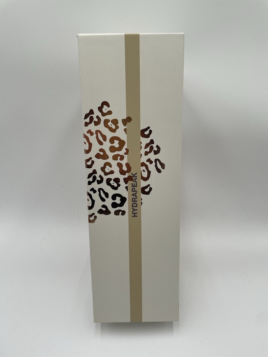 Hydrapeak Voyager 40oz Tumbler ARTISAN Ivory Leopard Boxed Box Set