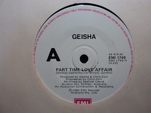 Geisha Part Time Love Affair Quite Rare Oz 7 Ebay
