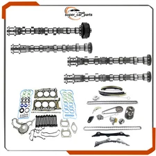 4PCS Camshaft Head Gasket timing chain kit for 3.6L Chrysler Dodge Ram V6 11-16