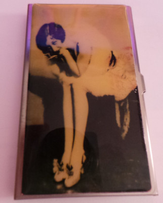 Credit Card Case, Money Holder; 1920's female image from Classic Hardware NF