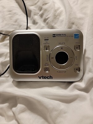 VTECH Digital Answering System Cordless Phone Model CS6428-2 Base Tested