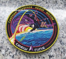 NASA Space x 1st Edition of Crew 9 Patch Dragon ISS Cardman Hague Wilson