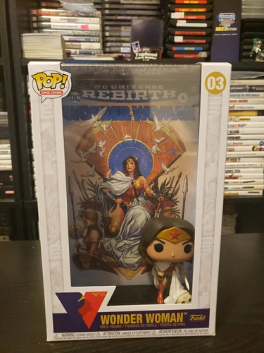 Funko Pop! Vinyl Comic Cover: Wonder Woman Rebirth 80th Anniversary