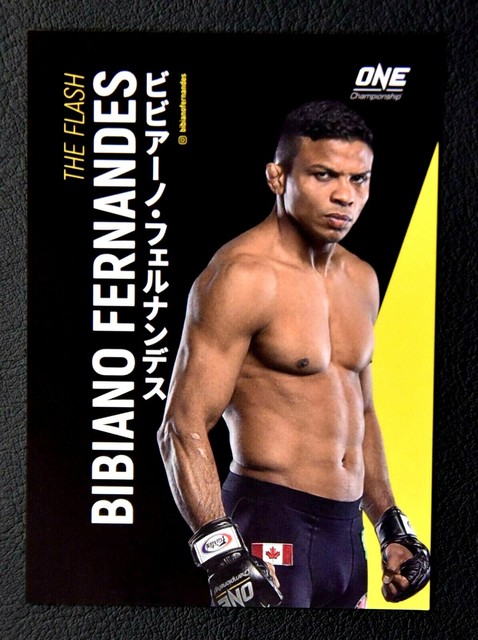 ONE Championship CARD Japan Version 2019 Bibiano Fernandes PRIDEUFCMMA