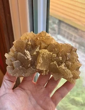 Yellow Fluorite (2 Generations) Hardin County Illinois Cabinet Size *Watch Video