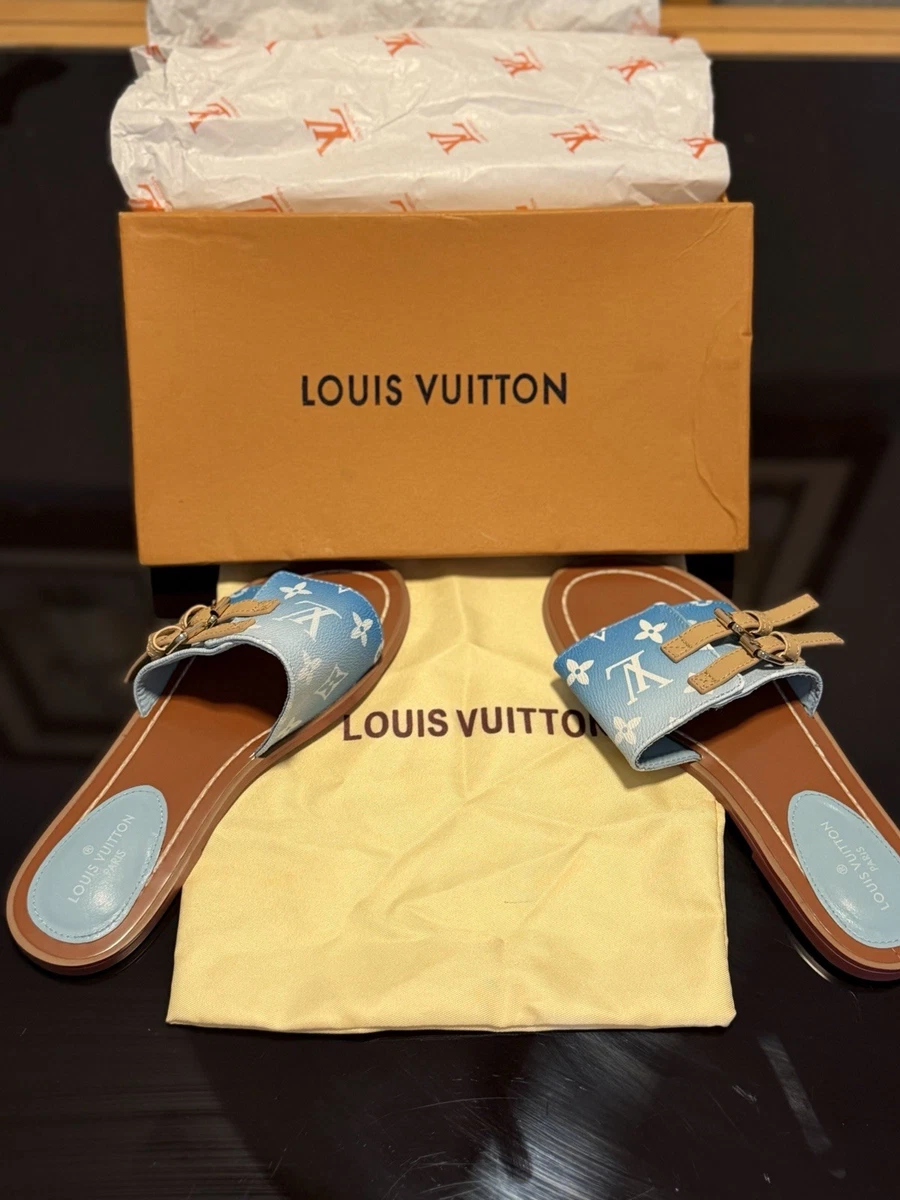 25+ Louis Vuitton Blue Sandals for Women for sale | Updated Oct 2026