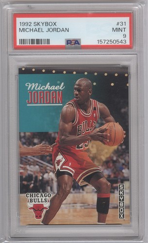 1992 Skybox Michael Jordan #31 PSA 9 mint