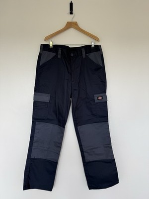 Dickies Cargo Arbeitshose Herren W36 L32 Navy Grau Utility Hose Neu Mit Etikett