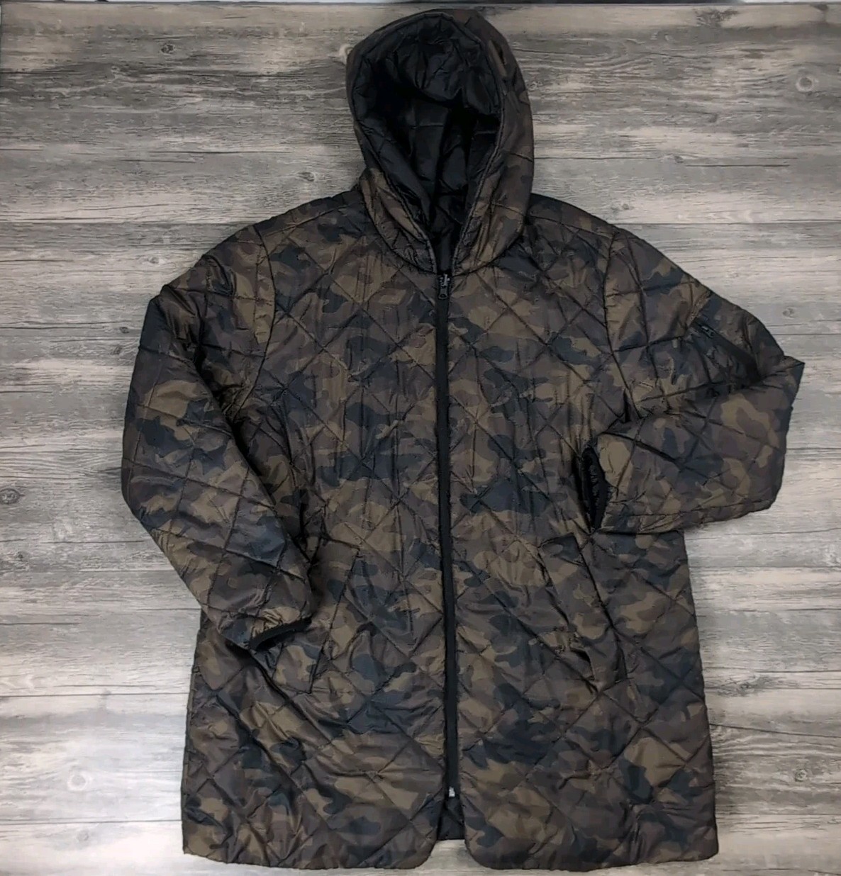 Champion Performance Reversable Puffer Parka Jack… - image 1