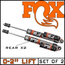 Fox Elite 2.5 Rear Reservoir Shocks Pair Fit 2019-2025 Dodge Ram 1500 0-2 Lift