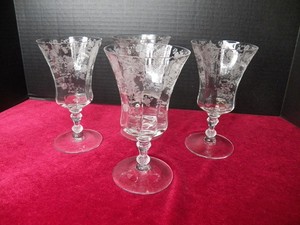 Cambridge Rose Point Glassware | eBay