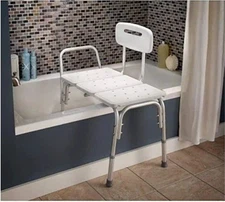 Carex Shower Bench and Shower Chair For Elderly and Disabled with Height...