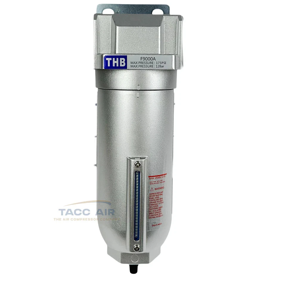3/4" Inline Air Compressor Water Moisture Filter Trap Separator w/ Auto Drain - Image 3 of 4