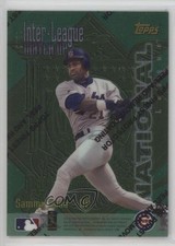1997 Topps Inter-League Match-Ups Sammy Sosa Frank Thomas #ILM5 HOF 0x82