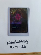 Riftbound League of Legends TCG Seal of Discord 234/221 Overnumbered — live eBay listing