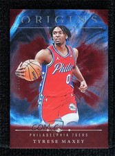 2024-25 Panini Origins Maroon 82/115 Tyrese Maxey #22 1aj