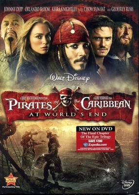 Pirates Of The Caribbean - At World's End - Brand New DVD