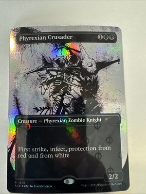 Phyrexian Crusader (Step-and-Compleat Foil) Secret Lair Drop Foil