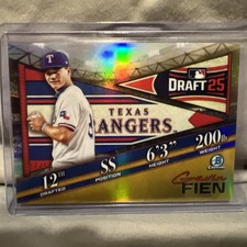 2025 Bowman Draft - Bowman Draft Night Gavin Fien #BDN-10 Gold Refractor /50...