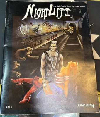 Stellar Games 0300 - Nightlife Role Playing Game of Urban Horror 1990 - FIRST ED