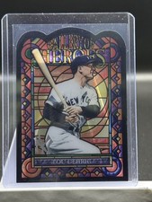 2013 Topps Archives Gallery Of Heroes Lou Gehrig Stained Glass