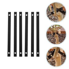 6Pcs Reusable Nylon Tree Staking Belts for Tree Protection and Support Black