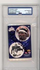 1994 TED WILLIAMS CARD CO GALE SAYERS #13 SIGNED FOOTBALL AUTO BEARS HOF PSA/DNA