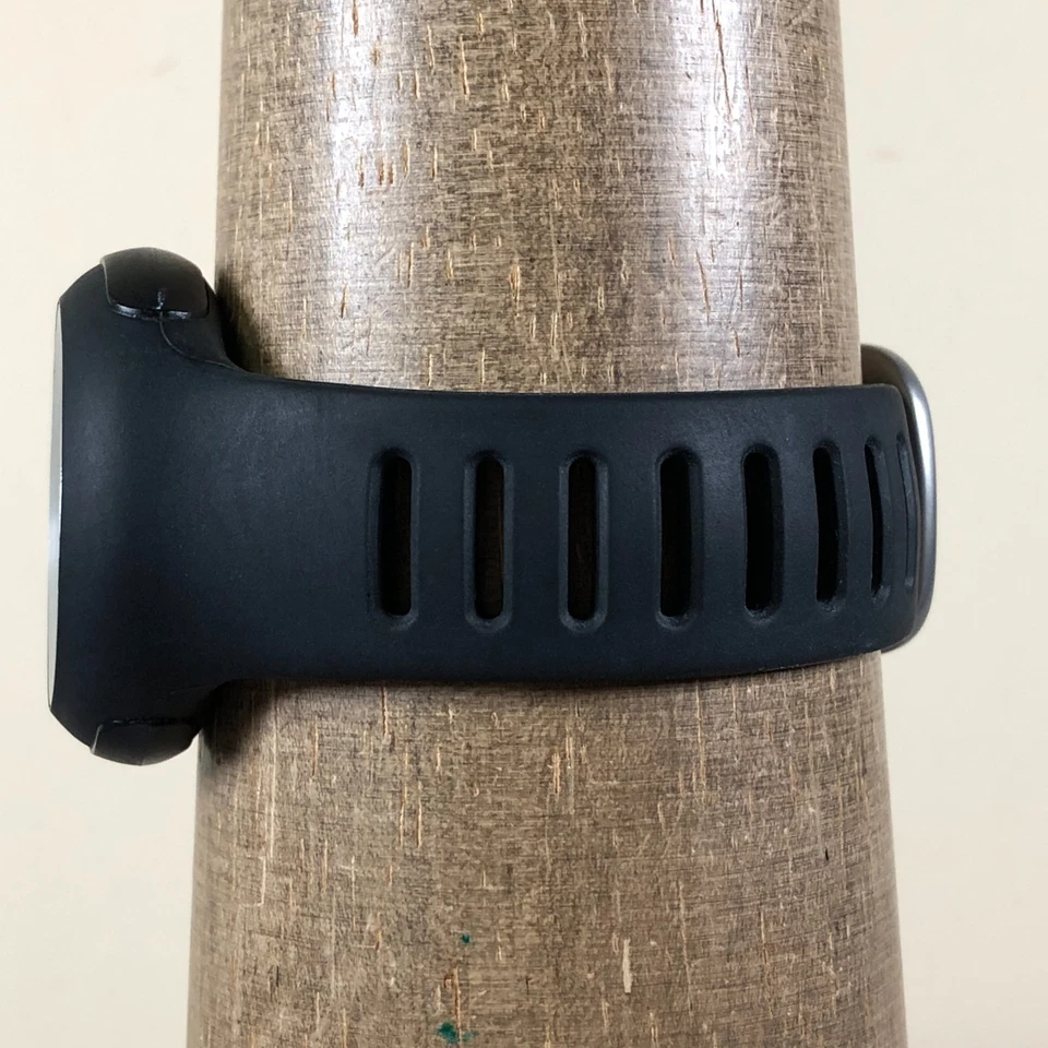 Vintage Nike Feminino WK0009 Esporte Preto Borracha Quartzo Analógico 39mm Relógio 6 1/4" - Imagem 3 de 4